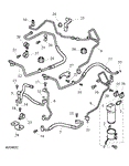 Rover 200/25/MG ZR Pipes and Hoses - Petrol