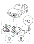Rover 200/25/MG ZR Starter Motor - 1100/1400/1600 Manual