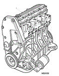 Rover 200/25/MG ZR Stripped Engine MPi K Series - 1400 Petrol 8V