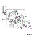 Rover 200/25/MG ZR Clutch Housing - 1800/2000 Manual PG1