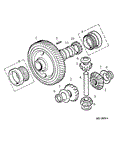 Rover 200/25/MG ZR Differential - 1400/1600 Manual R65