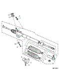Rover 200/25/MG ZR Steering Rack - Manual