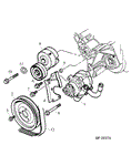 Rover 200/25/MG ZR Power Steering Pump - Diesel Except Air Con