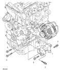 Rover 75/MG ZT Alternator Fixings - 2000 Diesel