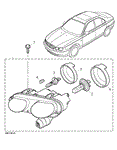 Rover 75/MG ZT Headlamp Assembly