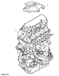 Rover 75/MG ZT Stripped Engine - 2000 Diesel 4 Cylinder BMW