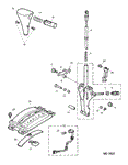 Rover 200/400 to 95 Selector Mechanism - External - 1600 Auto