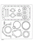 Rover 200 Coupe/Cabriolet and 400 Tourer Gasket/Seal Set - Supplementary - 1700 Diesel