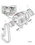 Rover 400/45/MG ZS Alternator - 2000 Petrol 4 Cylinder