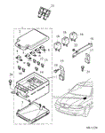 Rover 400 Engine Bay Fuse Box - Manual