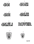Rover 400/45/MG ZS Badges