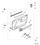 Rover 400 Front Manual Windows to YD471063