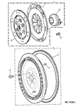 Rover 400/45/MG ZS Flywheel, Clutch Manual - 1400/1600 Petrol