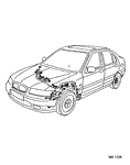 Rover 45 Main Harness - LHD Petrol Manual