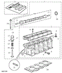 Rover 600 Cylinder Head - Camshaft - 2000 Diesel from BM246797