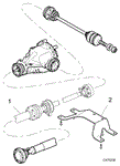 Rover 75 V8/MG ZT260 Propshaft and Fittings