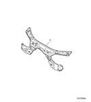 Bulkhead assembly-body front - ACA500021 - Genuine MG Rover