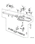 Rover 800 Late Selector Mechanism - Internal - Diesel Manual