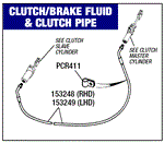 Triumph Stag Clutch/Brake Fluid and Clutch Pipe