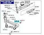 Triumph Stag Track Control Arm and Drag Strut