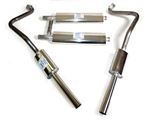 Triumph TR8 Stainless Steel Part Systems - Twin Exit