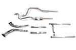 Triumph TR8 and SD1 Stainless Steel Standard Manifolds Exhaust Systems - Twin Noisy