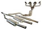 Triumph GT6 Sports Exhaust Systems - Twin Rear Silencer Full Twin Sports System