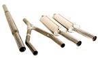 Triumph GT6 Sports Exhaust Systems - Twin Rear Silencer Part Twin Sports System