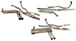 Triumph GT6 Single Rear Silencer with Standard Manifold - Single Sports Full Exhaust System