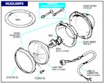 Triumph GT6 Headlamps