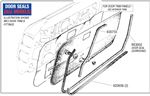 Triumph GT6 Door Aperture Seals