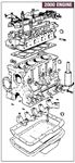 Rover SD1 2000 Engine Components
