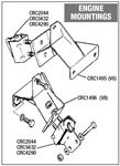 Rover SD1 Engine Mountings