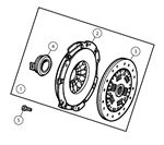 MGF and MG TF Clutch Components