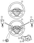 MGF and MG TF Steering Wheel