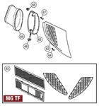 Side Air Intakes - MG TF