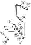 MGB Carburettor Overflow Pipes - 4 Cylinder