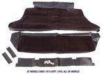 MGB Rear Seat Cover Kits - GT Models GHD5 1973-Sept 1976 - Full Cloth