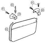 MGB Door Seals and Finishers - Roadster Models