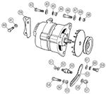 MGB Dynamo and Alternator Fixings - 4 Cylinder Models