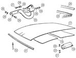 MGB Bonnet and Hinges - Roadster and GT