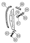 MGB Front Wing Splash Plates - Roadster and GT