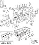 Triumph TR2-TR4A External Engine Components - 4 Cylinder