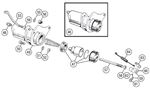 Triumph TR3-4A Slave Cylinder - Girling - TR3 from TS13046, TR3A, TR4, TR4A