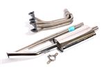 Triumph TR4A Stainless Steel Sports Exhaust System - System C