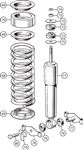 Triumph TR2-4 Coil Springs and Shock Absorbers