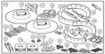 Triumph TR3A from TS34404 to TS56376 Brake Overhaul Kits - Full