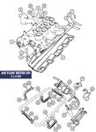 Rover V8 Inlet Manifold Fittings - Air Flow Meter EFi 3.5 Litre