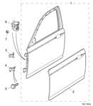 Rover 75 V8/MG ZT260 Front Doors and Fittings
