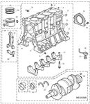 Rover 600 Part Engine - 2000 Diesel from BM246797